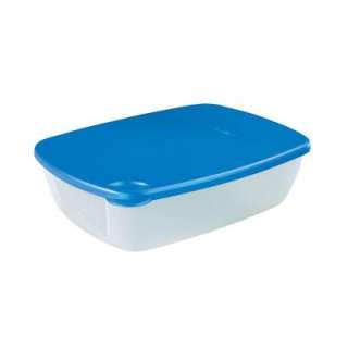 Sterilite Flavor Savers 10 Cup Rectangle Food Storage Container (6 