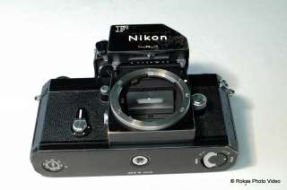 Nikon F photomic camera Apollo black FTn metered prism  