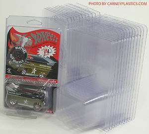 Hot Wheels Blister Pack Covers, Protector Pack 12  