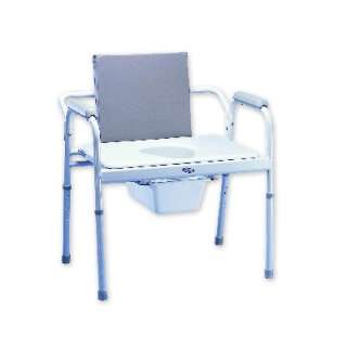 Invacare Bariatric Heavy Duty Bedside Drop Arm Commode  