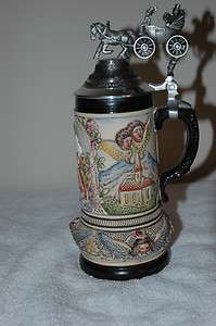 hand painted original Armin Bay limited edition beer stein limited ed 