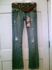 Woman Jeans Wallflower Light Denim Bootcut NWT Size 5 Available