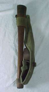 WWII US ARMY PICK AXE WITH SHEATH  