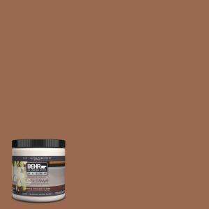BEHR Ultra 8 oz. Sorrel Brown Interior/Exterior Paint Tester # PMD 88 