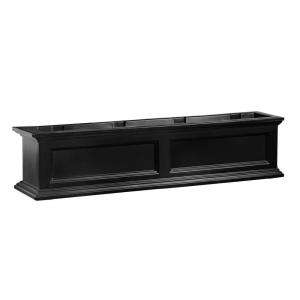 Mayne Fairfield 11 in. x 48 in. Plastic Window Box 5823B at The Home 