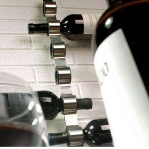 Blomus CIOSO Design Steel Wall Wine Bottle Holder 65193  