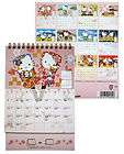   Official Sanrio HELLO KITTY Desk Calendar (Kimono) made in Japan