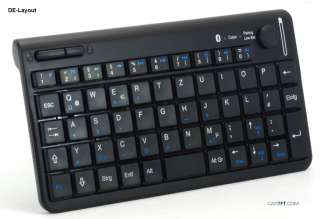 Mini Bluetooth Tastatur mit Maus Stick (PC, Android,)  
