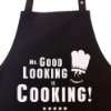 Mr. Good Looking is Cooking   Kochschürze, Latzschürze mit 