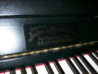 Gut erhaltenes Klavier von Zeitter & Winkelmann in Hannover 