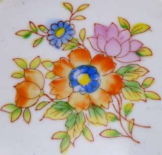 Vintage Hand Painted Japan Ceramic 9.5d Divided Plate  