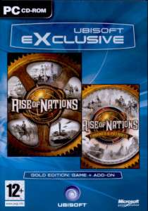 RISE OF NATIONS W/THRONES & PATRIOTS GOLD EDITION NEW 0805529892835 