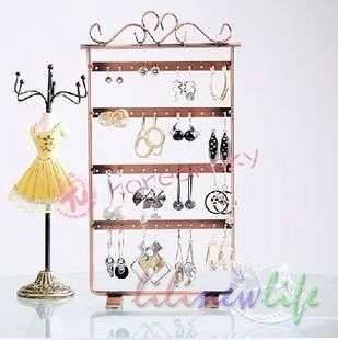 New Fashion 48 Hole Earrings Jewelry Show Holder Stand Rack Display 3 