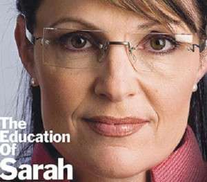 Sarah Palin Clear Rect Frameless Reading Glasses +2.25  