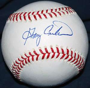 GARY CARTER Signed MLB Baseball *Mets *Expos *HOF  