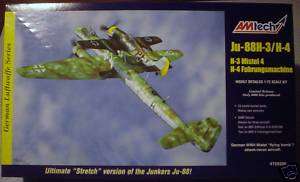 72 AMtech Ju 88H 3 Mistel Ju 88H 4 Fuhrungsmachine Model Kit  