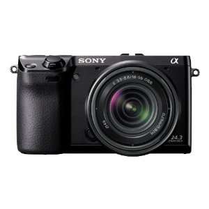 Sony NEX 7KB Systemkamera 3 Zoll Kit inkl. 18 55 mm  Kamera 