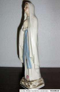 RAR Madonna Lourdes Maria Hummel Göbel SACRART Porzellan Skulptur ca 