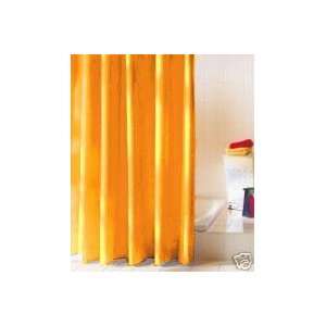 Textil Duschvorhang orange 240x200cm Überbreite Ideal für Badewannen 