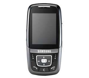 Samsung SGH D600   Kohlgrau Ohne Simlock Handy 8808979777082  