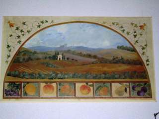 Toscana, Kunst fürs Wohnzimmer, Bild auf Holz in Baden Württemberg 