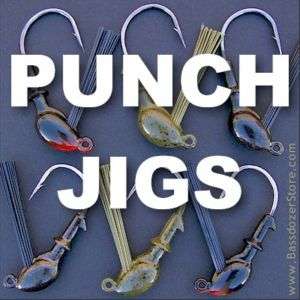 Punch Jigs ~ 1/4, 3/8, 1/2, 3/4, 1 oz  