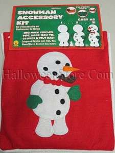 Snowman Accessory Decorating Kit  