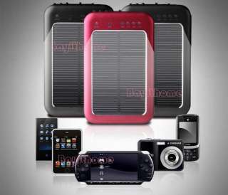 2600mAh USB Solar Charger for iPod SamSung Motorola HTC  