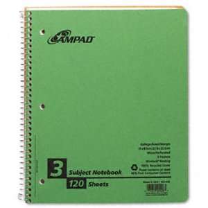 Ampad® Evidence® Multi Subject Notebooks NOTEBOOK,WRBND,11X8.5 (Pack 