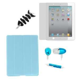   Blue AD3 001 BL + LCD Screen Protector + Blue Metalic Microphone