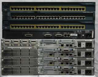 Cisco 2501 2610 2611 2620 Routers 2950 Switch CCNA LAB  