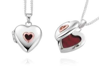 Lovingly handcrafted in sterling silver, the childrens heart locket 