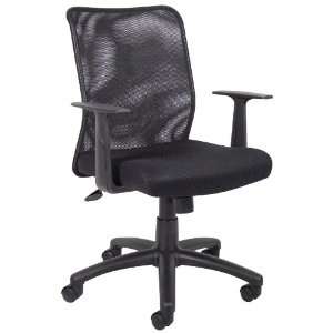   : BOSS BUDGET MESH TASK CHAIR W/ T ARMS   Delivered: Office Products