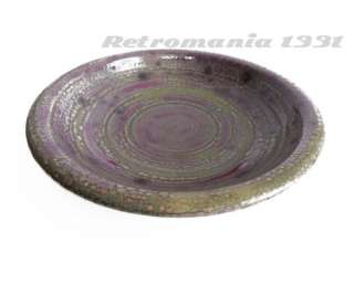 Steuler bowl plate 281 28, West german Mid. Century pottery  
