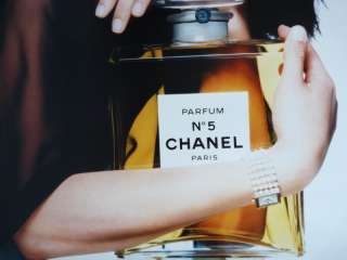   Grande Photo Chanel N°5 Paris Carole BOUQUET