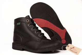   KICKERS KICK COL noir boots chaussures legendik black 35→40