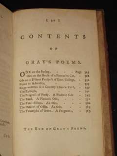 SAMUEL JOHNSON Lyttlelton/Gilbert West/Gray 1779 1st Ed  