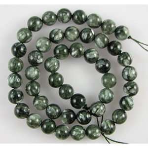  8mm Russian seraphinite round beads beads 16 strand