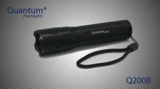 Lampe torche tactique led 200 lumens QUANTUM Q200B Haute puissance