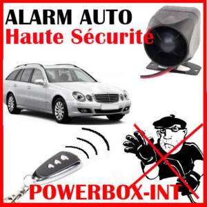   Alarme auto voiture compact haute sécurité pager CAS50