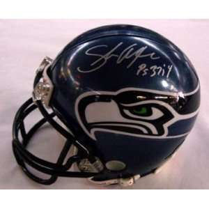 Shaun Alexander Signed / Autographed Seahawks Mini Helmet