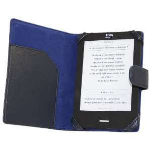  iTALKonline PadWear BLUE Executive BOOK Wallet Case Cover 