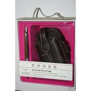  NEW OEM T mobile Cross Pen + Leather Phone Case Pouch ~Gift Box 