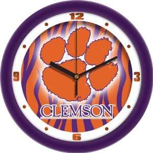   Clemson University Tigers 12 Wall Clock   Dimension