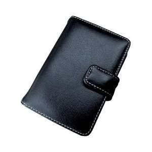   Black Leather Book Style Case for hp iPaq rz1700 Series Electronics