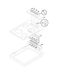 Electric Cooktop Frigidaire Electric Cooktop Parts