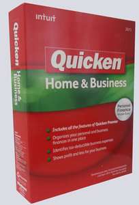 Quicken Home & Business 2011 _ Brand New & Free Gift 028287028623