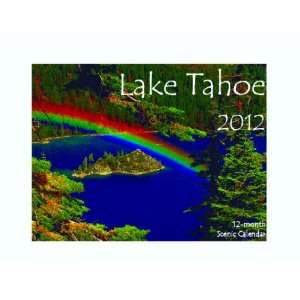 Lake Tahoe Scenic 12 month Calendar: Office Products