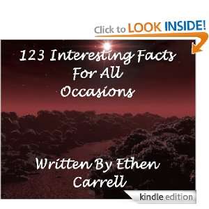 123 Interesting Facts For All Occasions Ethen Carrell  