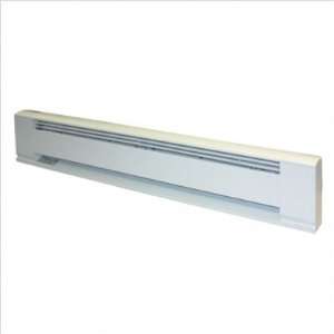 1500 Watt Architectural Style 72  Electric Baseboard Heater in White 